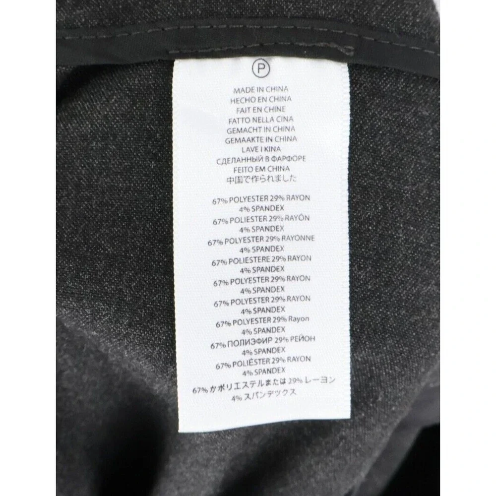 Michael Kors Dress Pants Womens Sz 16 Gray Pleated Front Zipped‎ Pockets NWT $99